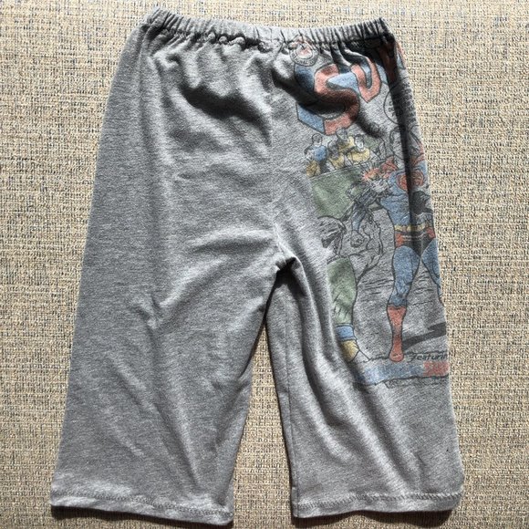 Superman Superhero DC Comics two piece set retro t- shirt toddler pajamas - Picture 6 of 8